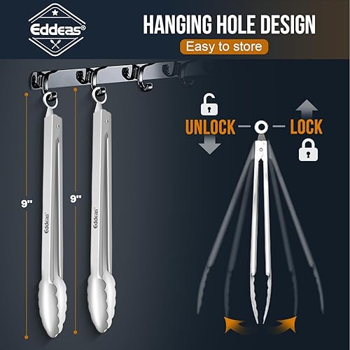 Vista 57 de 12 pinzas pequeñas para servir, minipinzas doradas de 4.3 pulgadas, pinzas de cocina doradas para servir alimentos, barra de café, fiesta de té