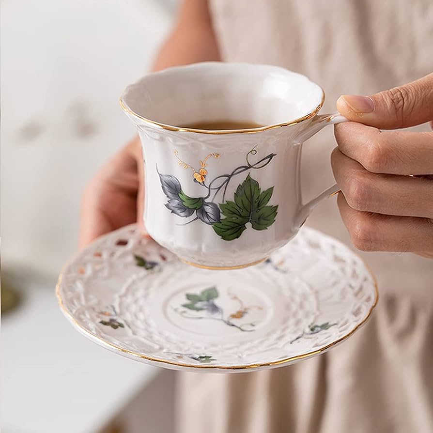 のコップ、ソーサー、紅茶入れセット Amazon｜ティーポット 紅茶セット 珈琲急須 ティーカップ