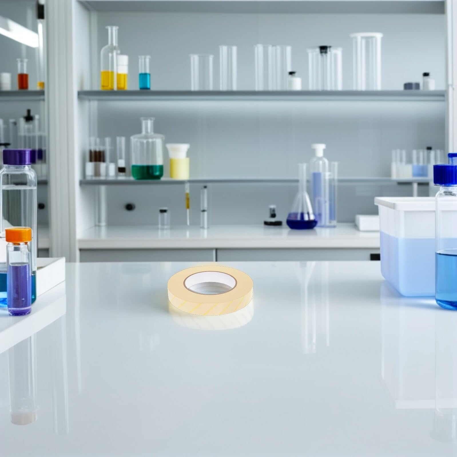 Nastro Indicatore per Processo Sterile Alta Temperatura Resistenza per Uso Medico Ospedali Cliniche Laboratorio Controllo Infezioni