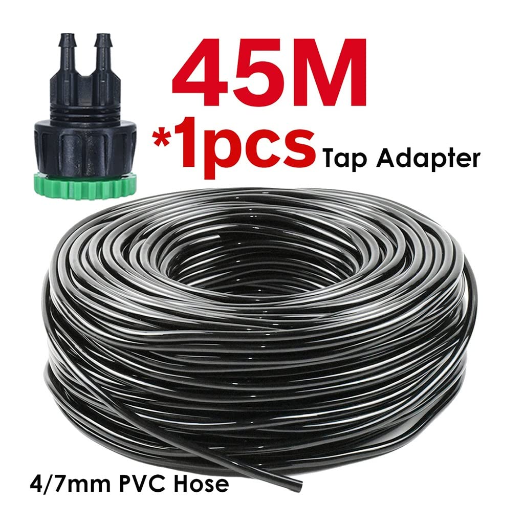 Sistema de riego automático, tubería de microgoteo de PVC de 4 mm x 7 mm, longitud de 5 a 100 m.(Spl1106545m)