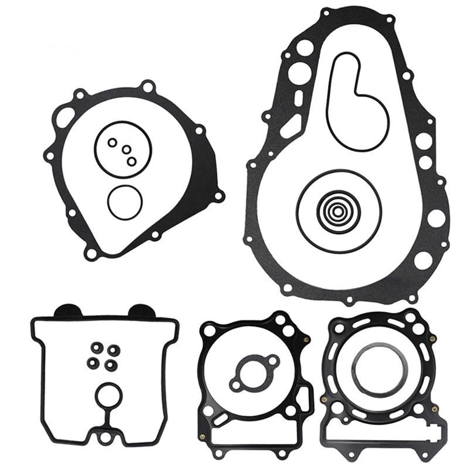 Kit Revisione Motore Set Completo Di Guarnizioni Motore Per Moto Per KAWASAKI KFX 400 2003–2006 Include Guarnizione Cilindro E Kit Coperchi Carter