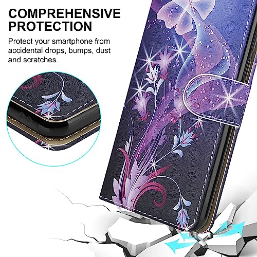 PIXFAB For Sony Xperia 1 V Leather Phone Case, Magnetic Closure Full Protection Book Folio Design - Image 3