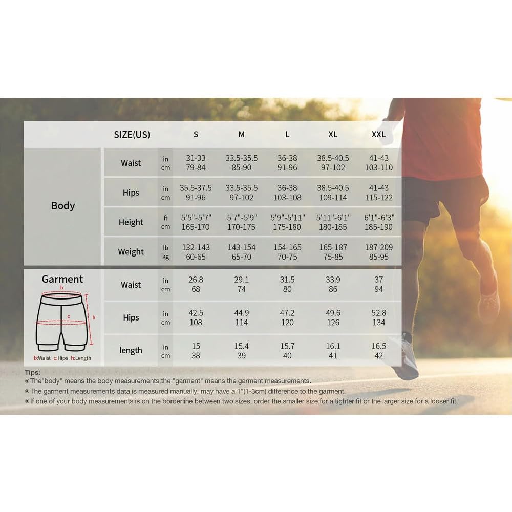 JJDFW męskie spodenki do biegania 2 w 1 odzież na siłownię wiosenne spodnie sportowe fitness joga ćwiczenia jogging oddychające spodenki rowerowe