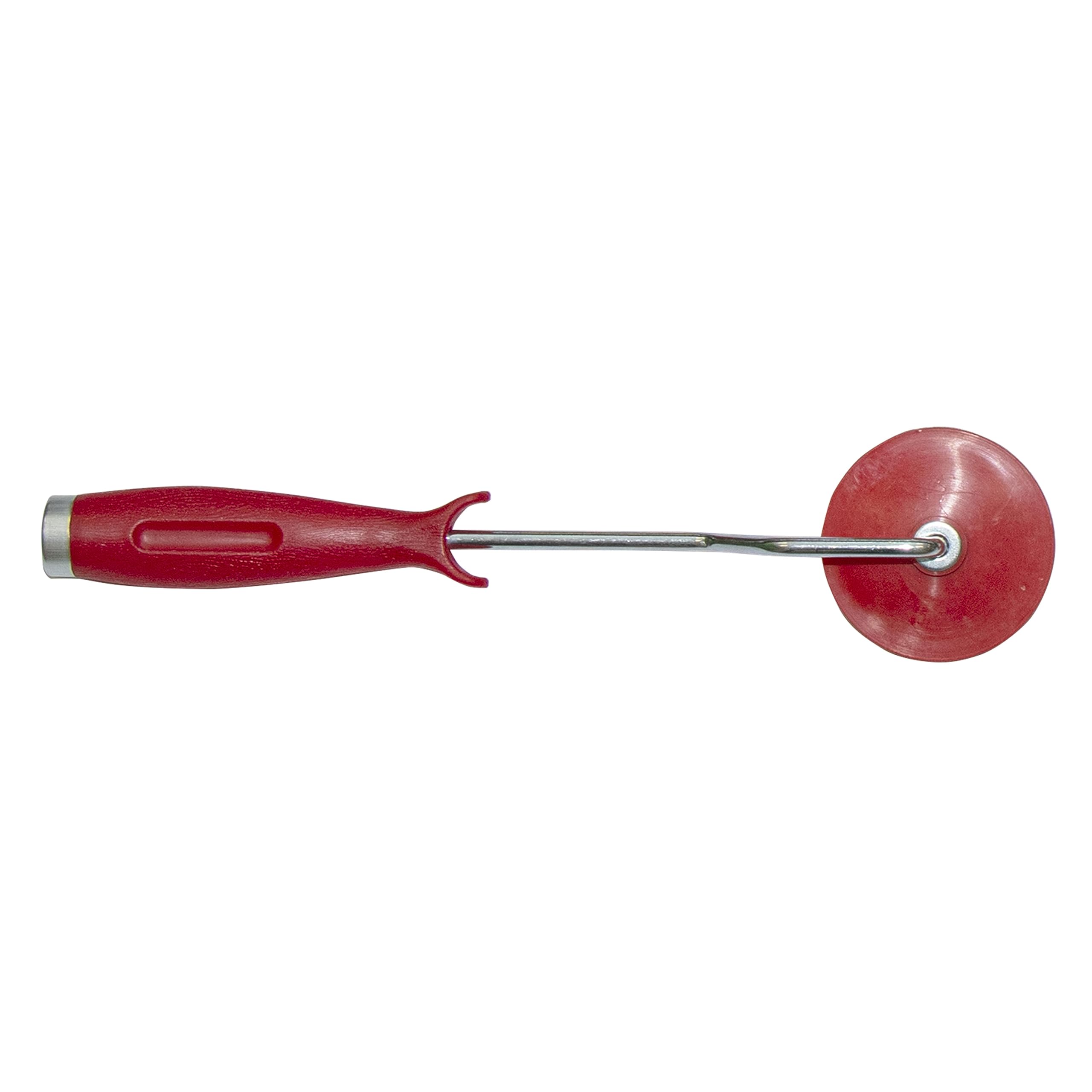 Rueda de retoque Marshalltown, plana, de plástico, roja, anchura: 6 mm