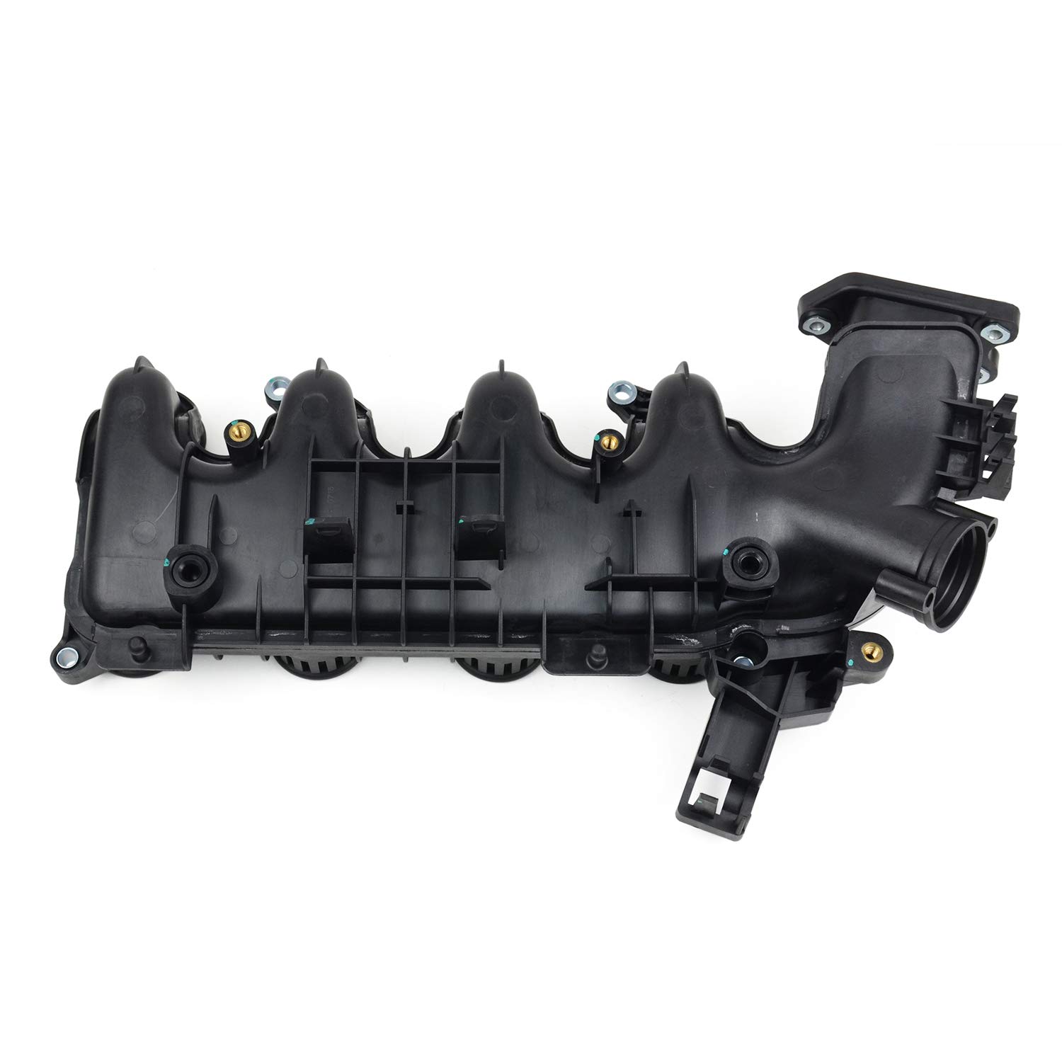 Bisenya Módulo de colector de admisión con junta Compatible con Berlingo 1.6L C2 C3 C4 C5 Jumpy Xsara Picasso 1007 206 207 307 308 407 5008 Partner diésel 9653808680 0361.N3 0361N3 | Compatible con Citroën Peugeot Jumpy 206 207 407 Partner 1.6 Diesel con