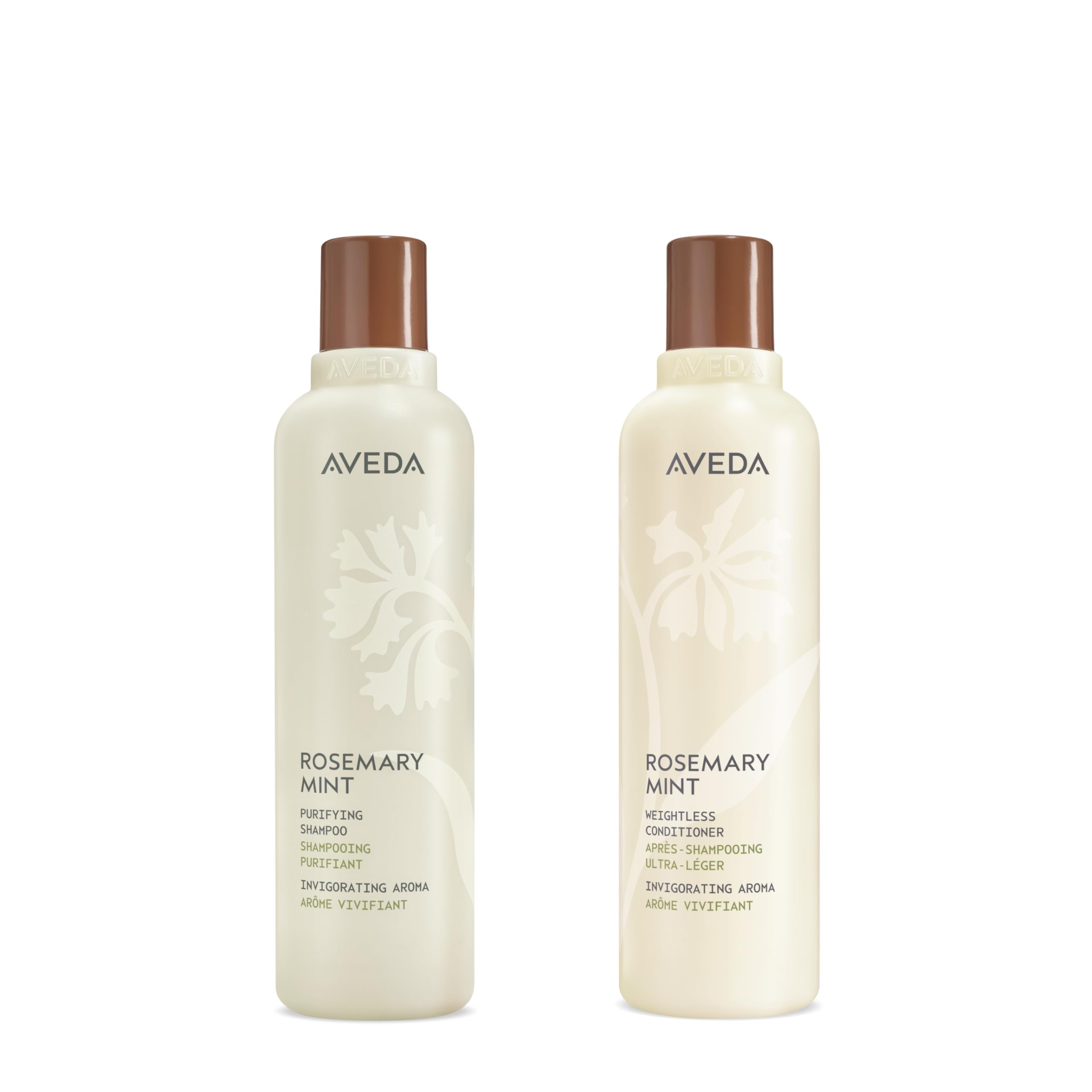 Rosemary Mint Purifying Shampoo & Conditioner Gift Set | Clarifying Shampoo | Lightweight Conditioner | Normal to Oily Hair | Fine to Medium Hair Types | Includes 2 Full Size Products