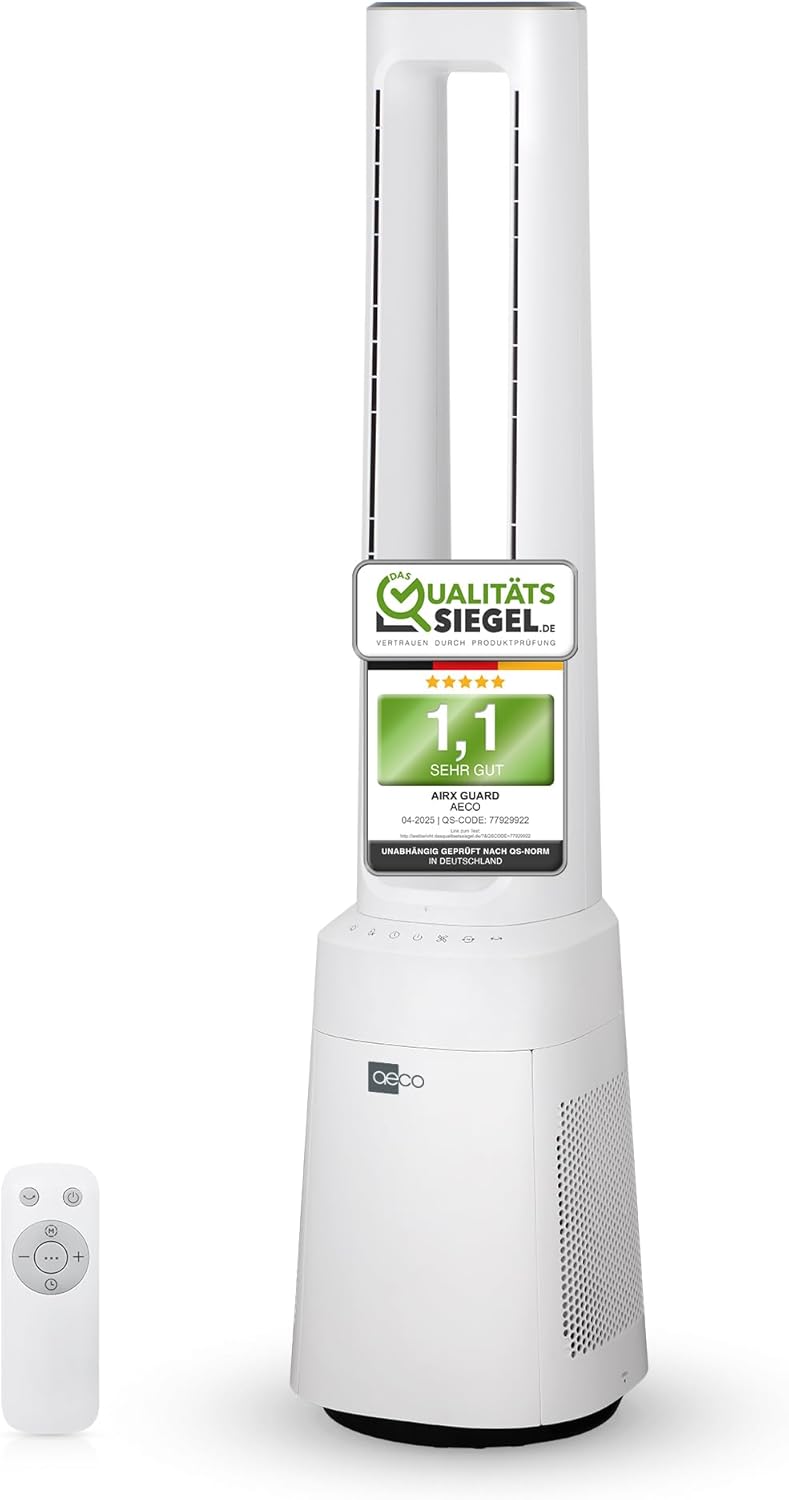 Aeco - AirX - Guard 2in1 Ventilator & Air Purifier