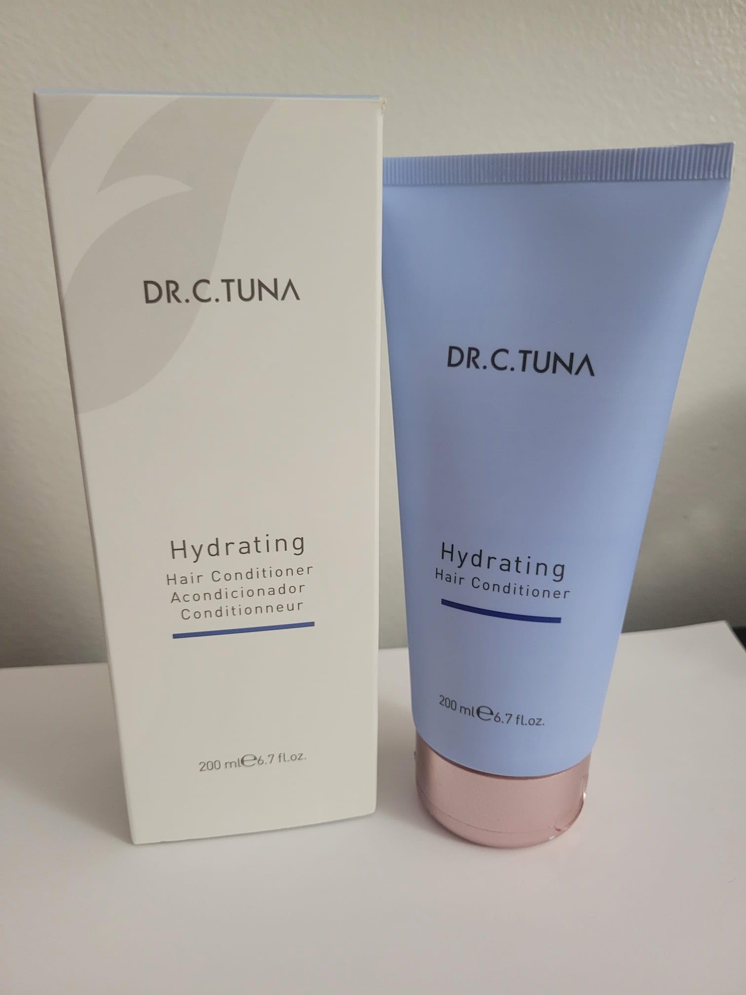FARMASi Dr. C.Tuna Moisturizing Hair Conditioner, Hydrating Conditioner, 200ml/6.76flOz - Deep Moisture, Smooth Hair, Color Protection, Easy Combing,