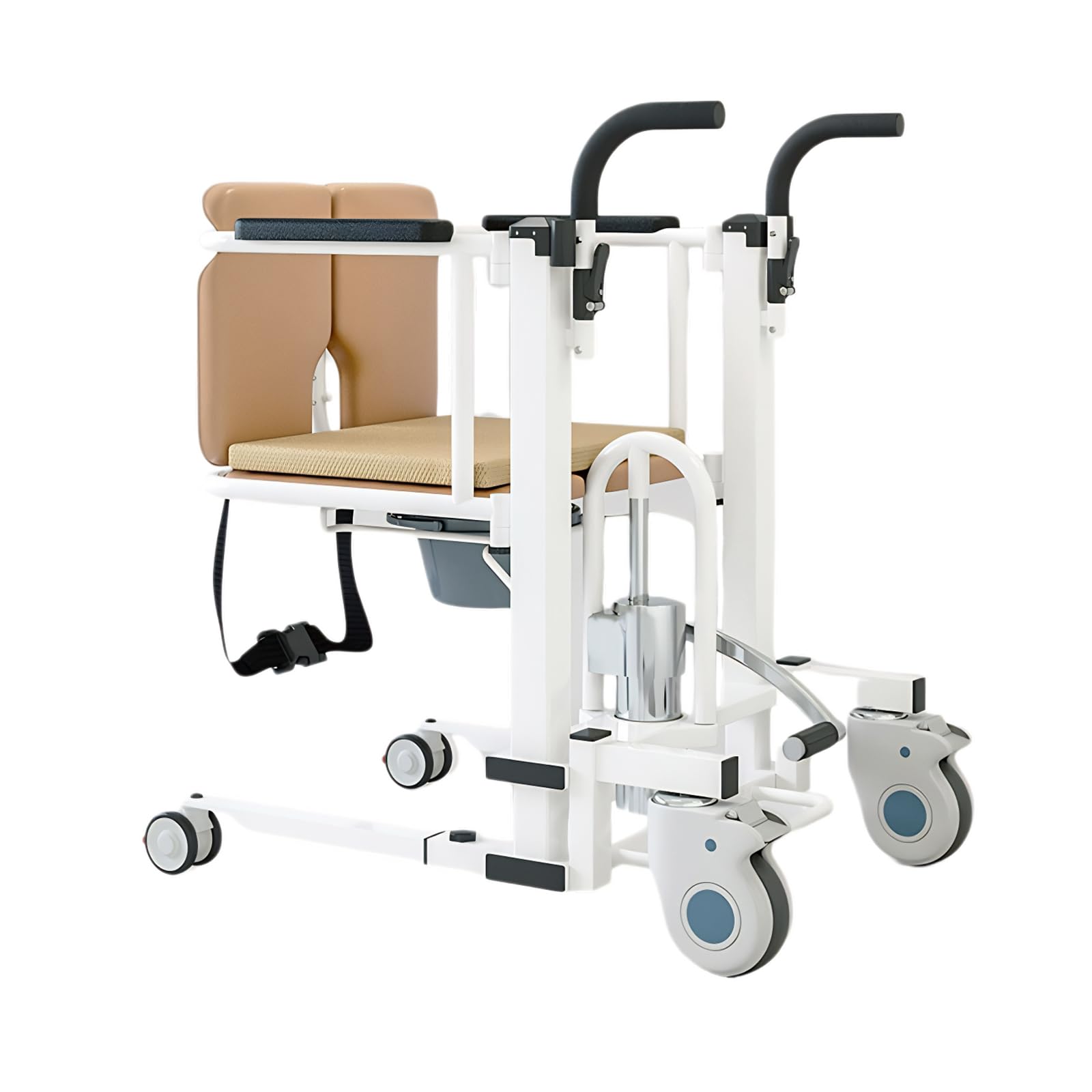 Elevador hidráulico de transferencia de pacientes para asistencia de movilidad en el hogar, dispositivo multifuncional para silla de ruedas para personas mayores y postradas en cama