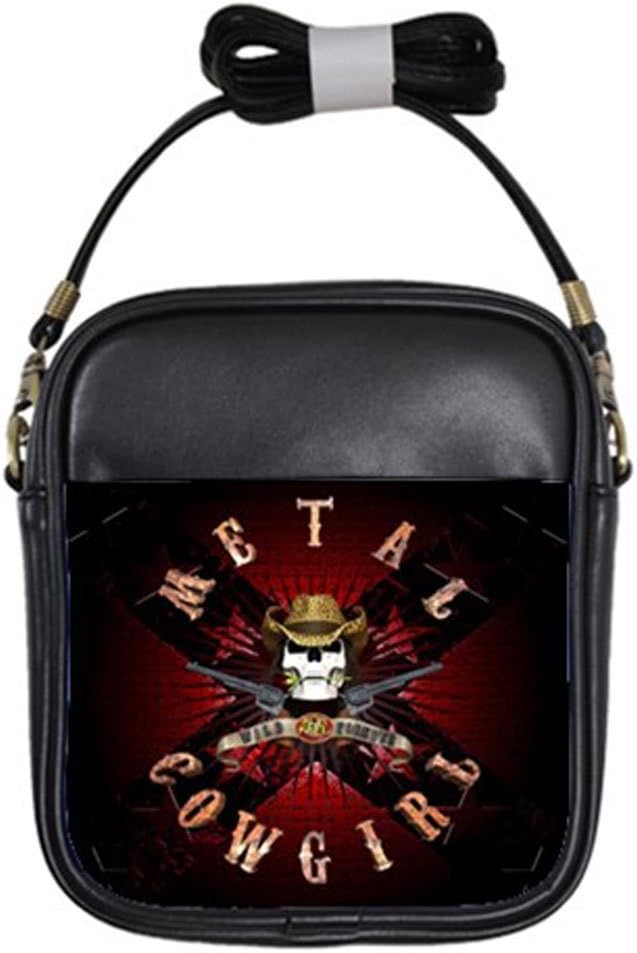 RON KEEL METAL COWGIRL Girls Leather Sling Bag Officially Licensed Product