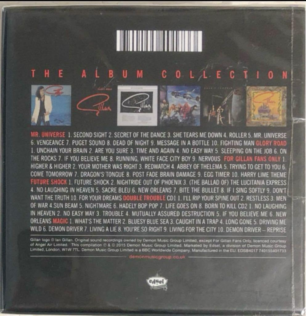 Amazon.co.jp: 7CD-BOX！GILLAN/ギラン/THE ALBUM COLLECTION : おもちゃ