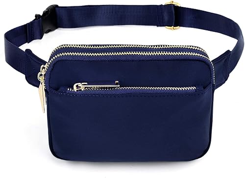 Miniatura 8 de UTO Riñonera cruzada para mujer, a la moda, cinturón, pecho, cintura, cadera, para ir de compras al aire libre, viajes, senderismo