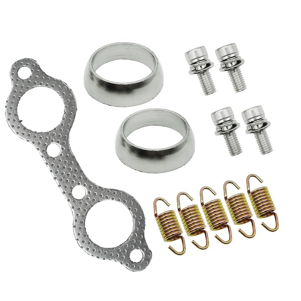 Kit guarnizione e molla marmitta compatibile con Polaris Sportsman 600 700 800 MV7 2002-2006 Frontier 2002-2005 OEM 5811511 3610047