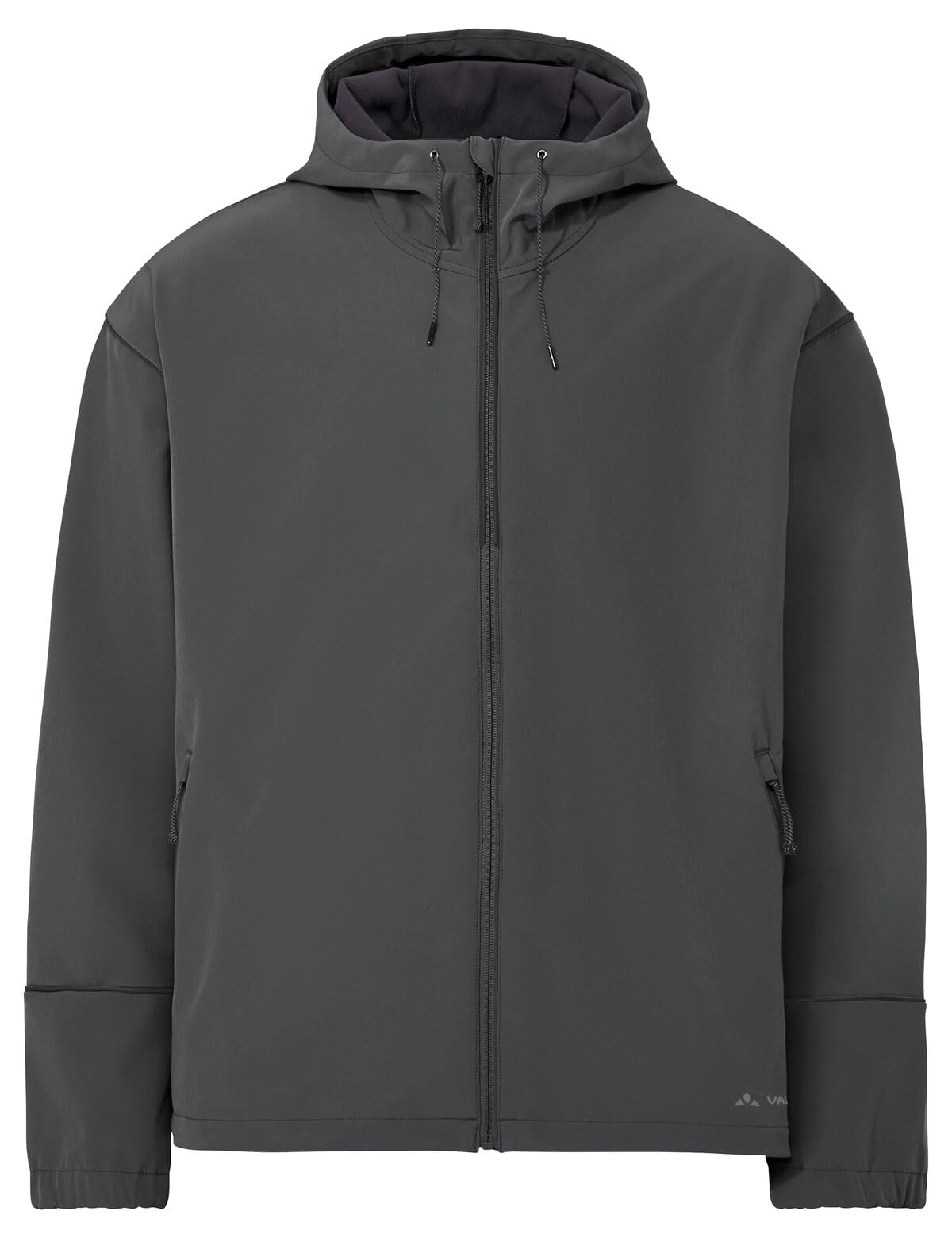 VAUDE Cyclist - Chaqueta softshell para hombre, cortavientos, para ciclismo, uso diario, corte holgado, capucha ajustable