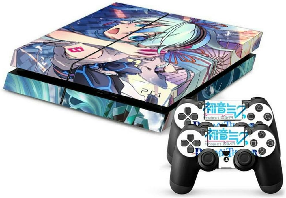 MODFREAKZ Console and Controller Vinyl Skin Set - Anime Diva Project for Playstation 4