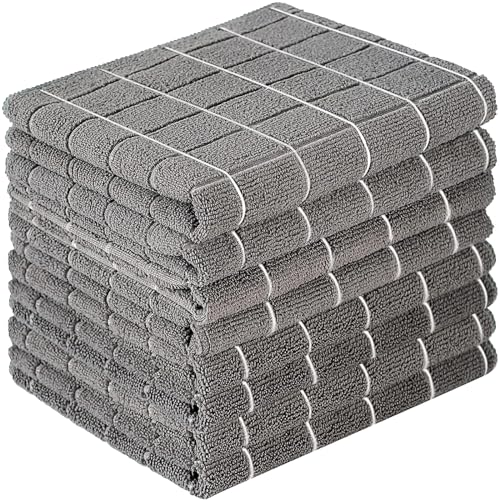 Vnoss Microfiber Waffle Weave Kitchen Dish Cloths, Ultra Soft Absorbent