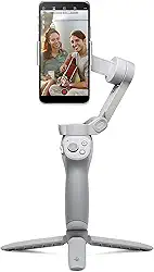 Estabilizador gimbal DJI OM 4 SE - para smartphone de 3 eixos com tripé, design magnético, portátil e dobrável, ActiveTrack 3.0, modo história, estabilizador para vlog, vídeo de YouTube