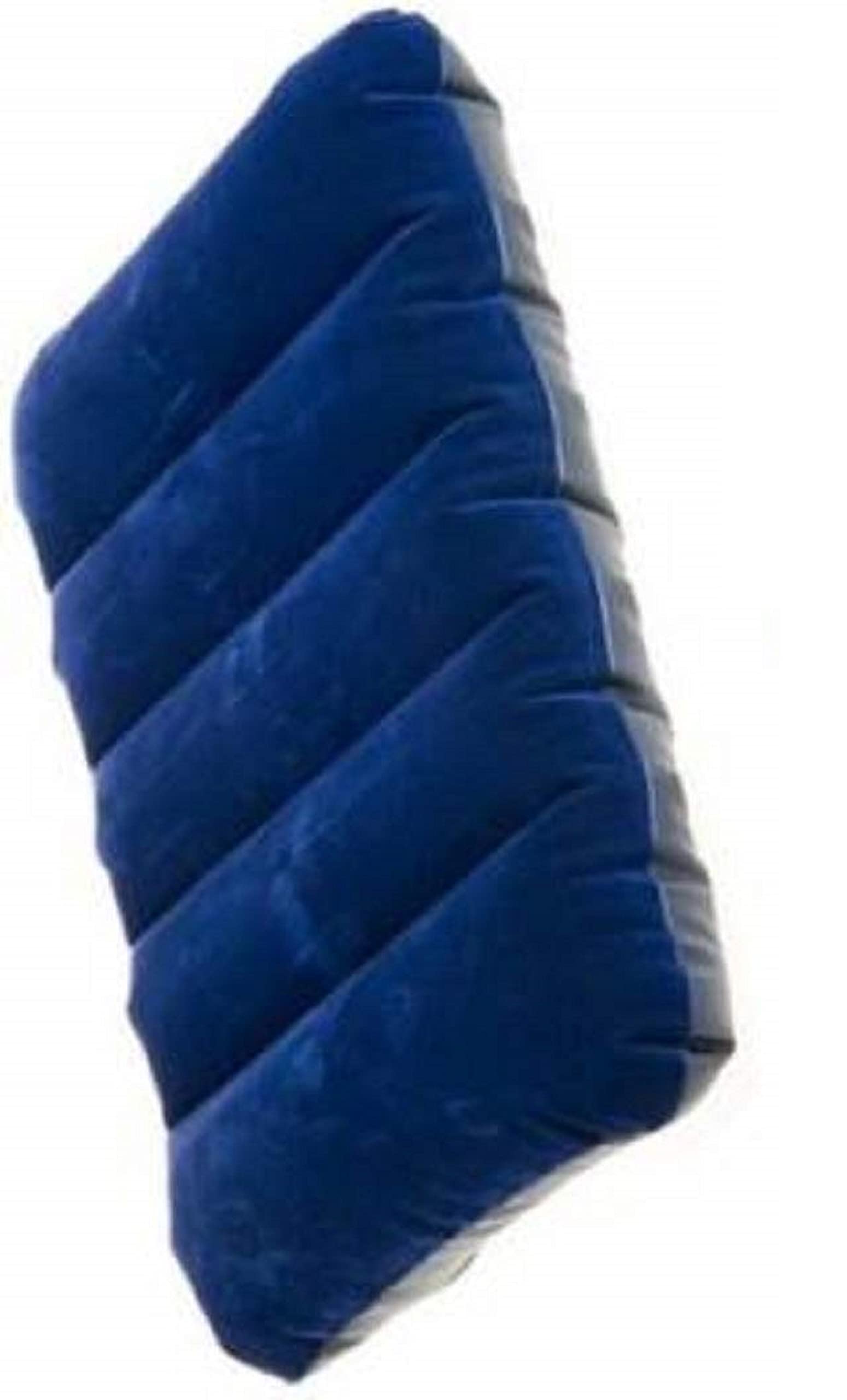 KASBAKASB Air Inflatable Pillow, Travel Train Cushion, Bag Backpacking Pillow Soft Comfortable Tourist Travel Pillow Pack of 1