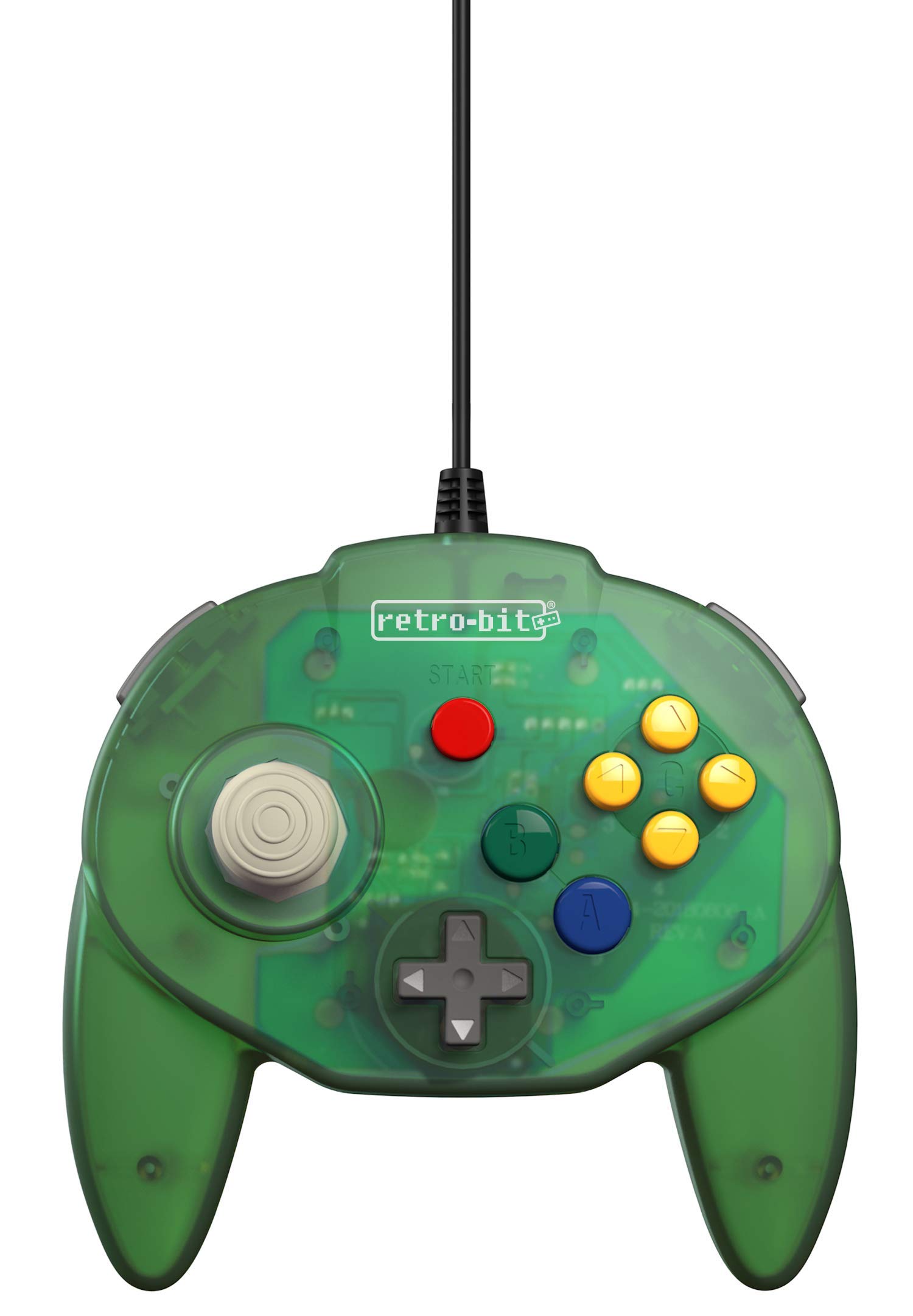 Retro Bit Tribute 64 Wired N64 Controller For Nintendo 64