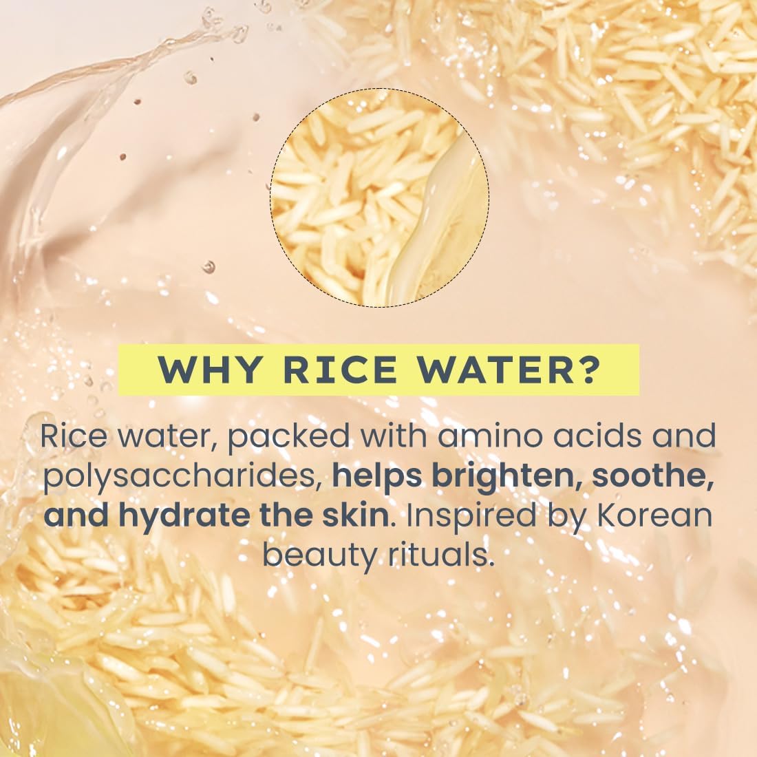 Hyphen-44% Rice Water Brightening Face Serum Pads | 5% Niacinamide & Alpha Arbutin to Reduces Dark Spots & Pigmentation | Toner Pads with Serum for Glowing Glass Skin | All Skin Types - 50 count