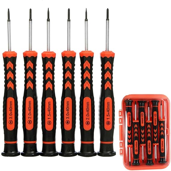 Iron Studios Klicop Cacciavite Di Precisione 5 In 1 Magnetico - Torx, Pentalobo, PH000 - Per Cellulari E Orologi