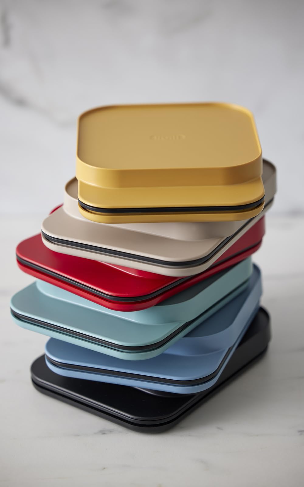Rosti Mensura - Bilancia da cucina digitale con ciotola e funzione tara, peso massimo 10 kg, 16,5 x 20,3 x 3,5 cm, colore: Rosso