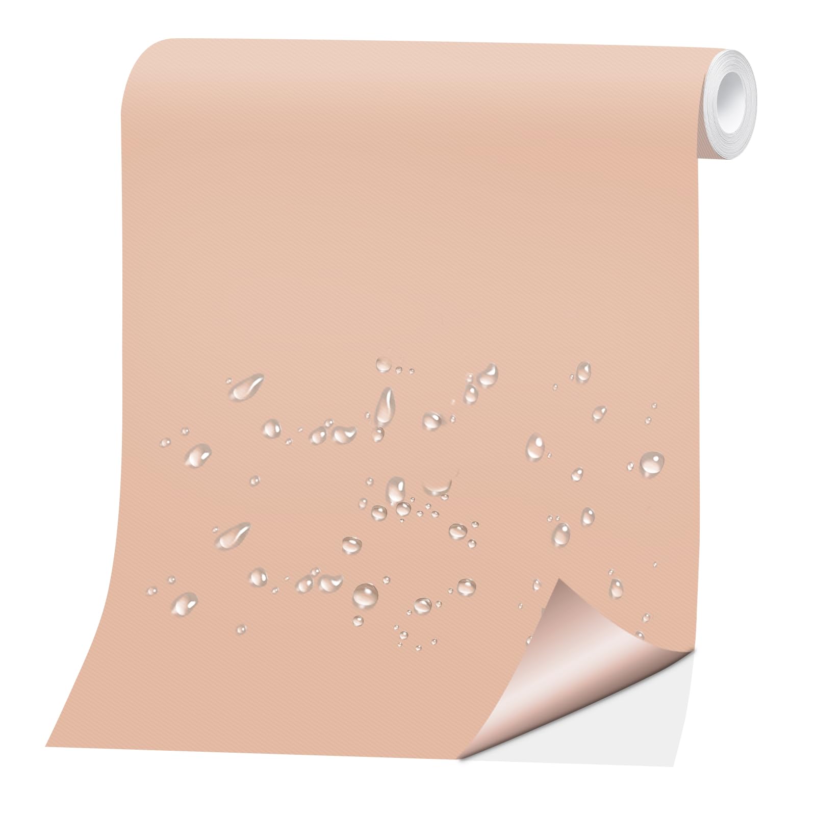 Skystuff Self-Adhesive Fabric Tent Repair Tape, Heavy Duty Waterproof Nylon Repair Patches for Tent, Clothes, Down Jacket, Sleeping Bag, Camping Outdoor Gear, Instant Strong Fix, 30x150cm, Pink