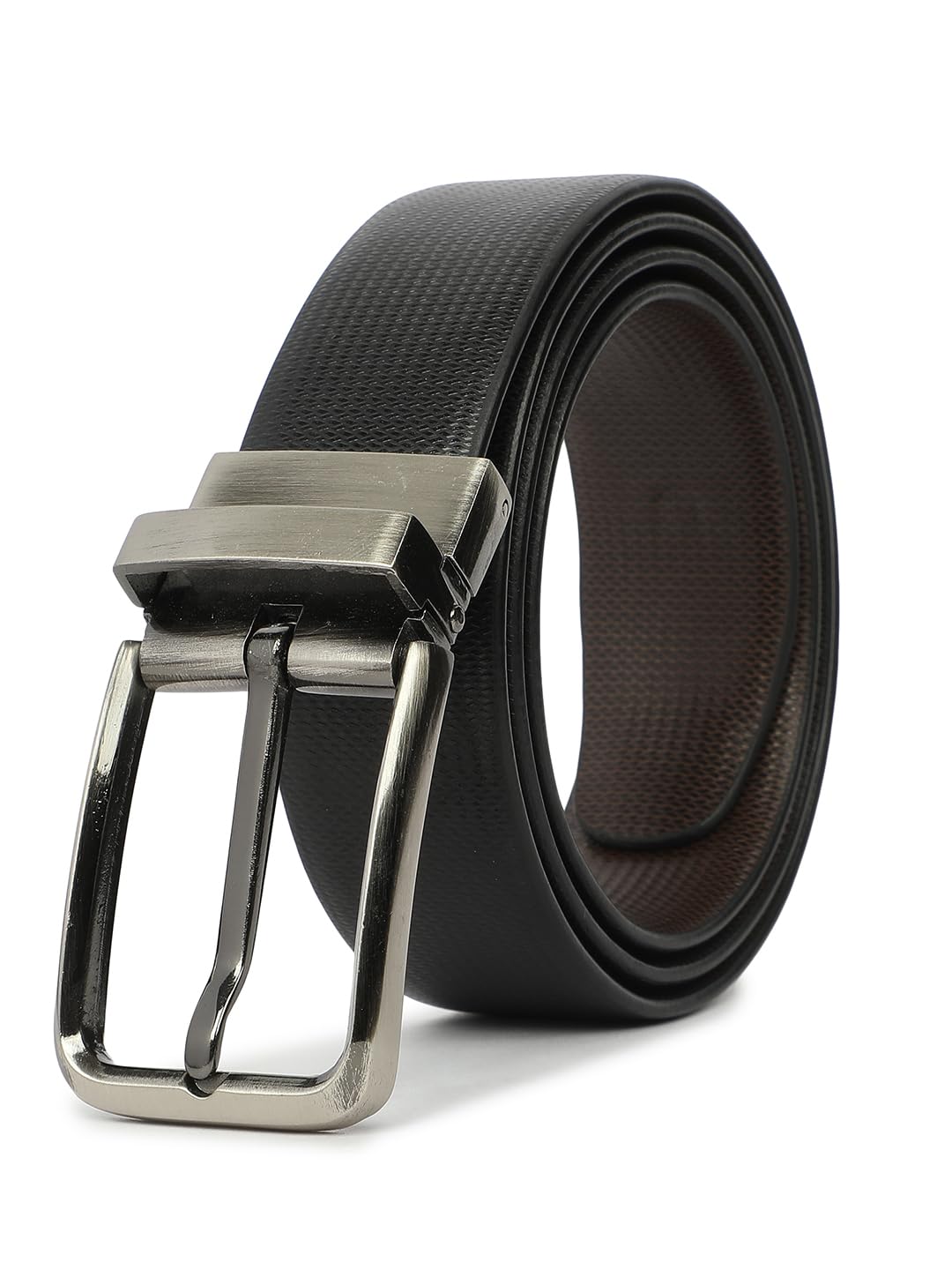 crusset Reversible Faux Leather Belt for Men |Formal & Casual|Black & Brown|Width 35MM|Stylish Belt for Jeans & Trousers|SP5339-picture-12
