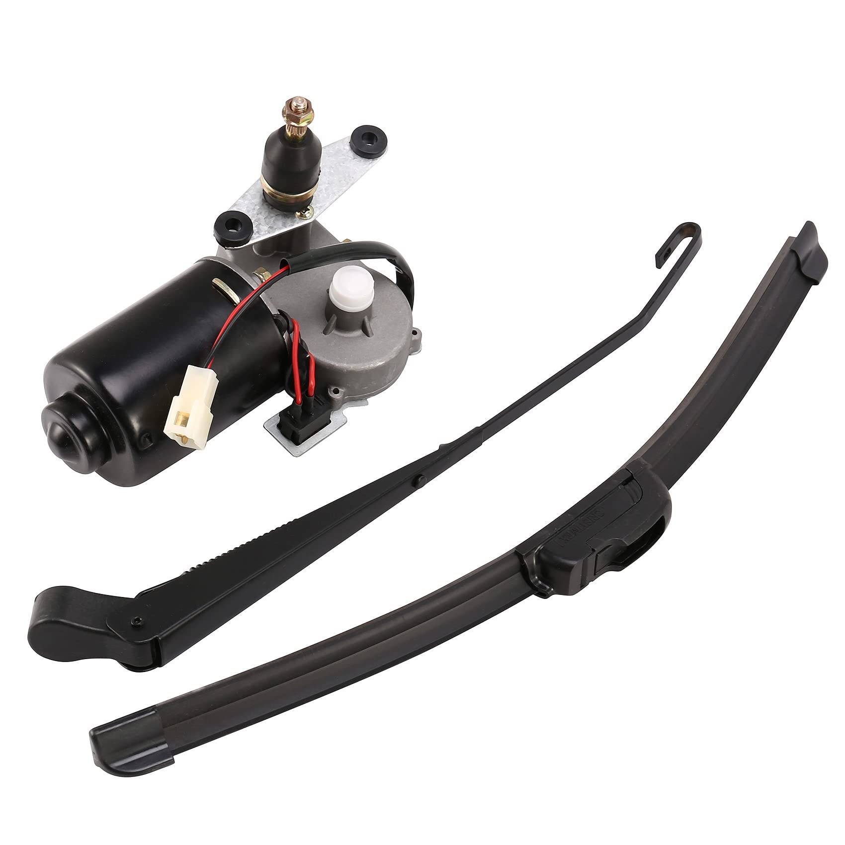 Sahkgye Universal UTV 12V Electric Windshield Wiper Kit for RZR Can Am