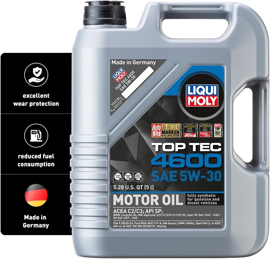 Top Tec 4600 SAE 5W-30 | 5 L | Fully synthetic engine oil | SKU: 20448