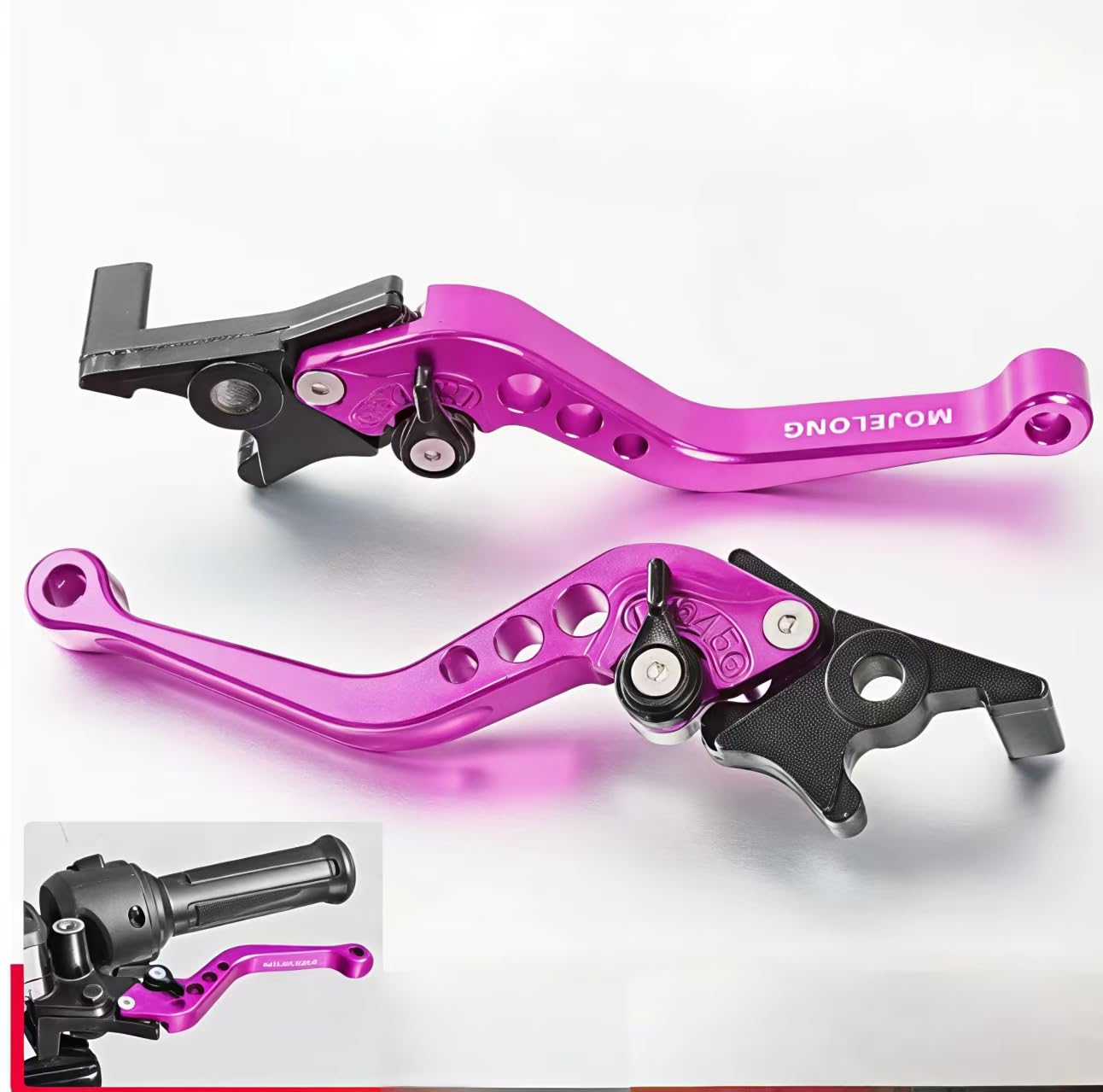 DLLRYLODY Motorcycle Brake Levers Compatible for BMW C400GT C400X C400 GT X Pie Soporte, Folding Adjustable Handle Precision Engineered Performance Accessories,E
