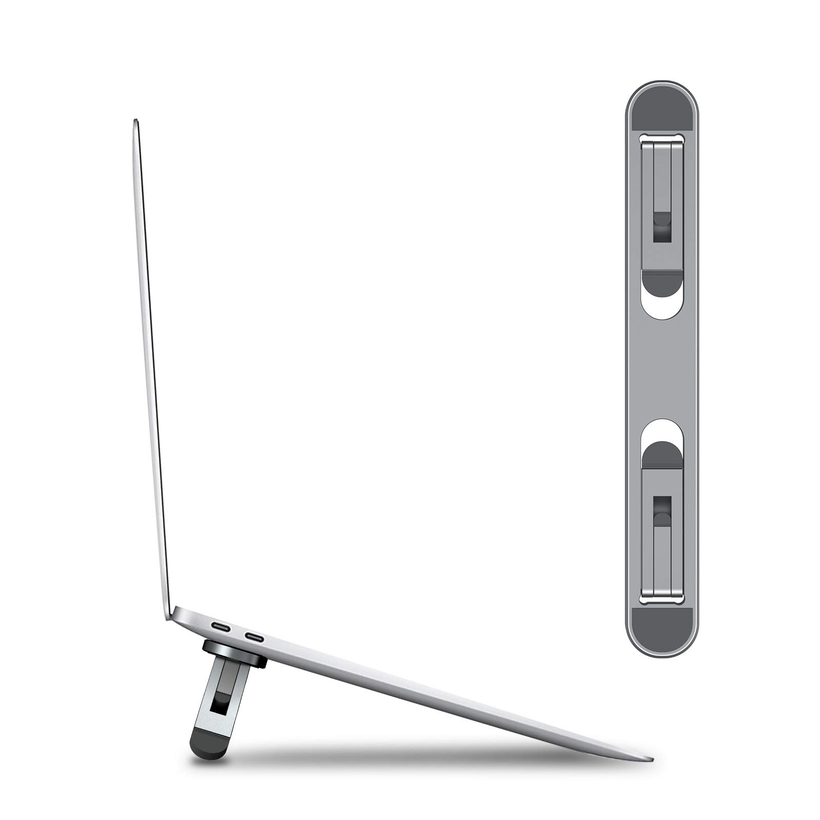 Coolden Laptop Stand Adhesive Invisible Aluminum Computer Riser For Desk Adjustable Notebook Mount Stable For Tablets Laptops Keyboard 10-15.6 Gray Tabletop (B08XYPDW9X) Amazon Price History, Amazon Price Tracker
