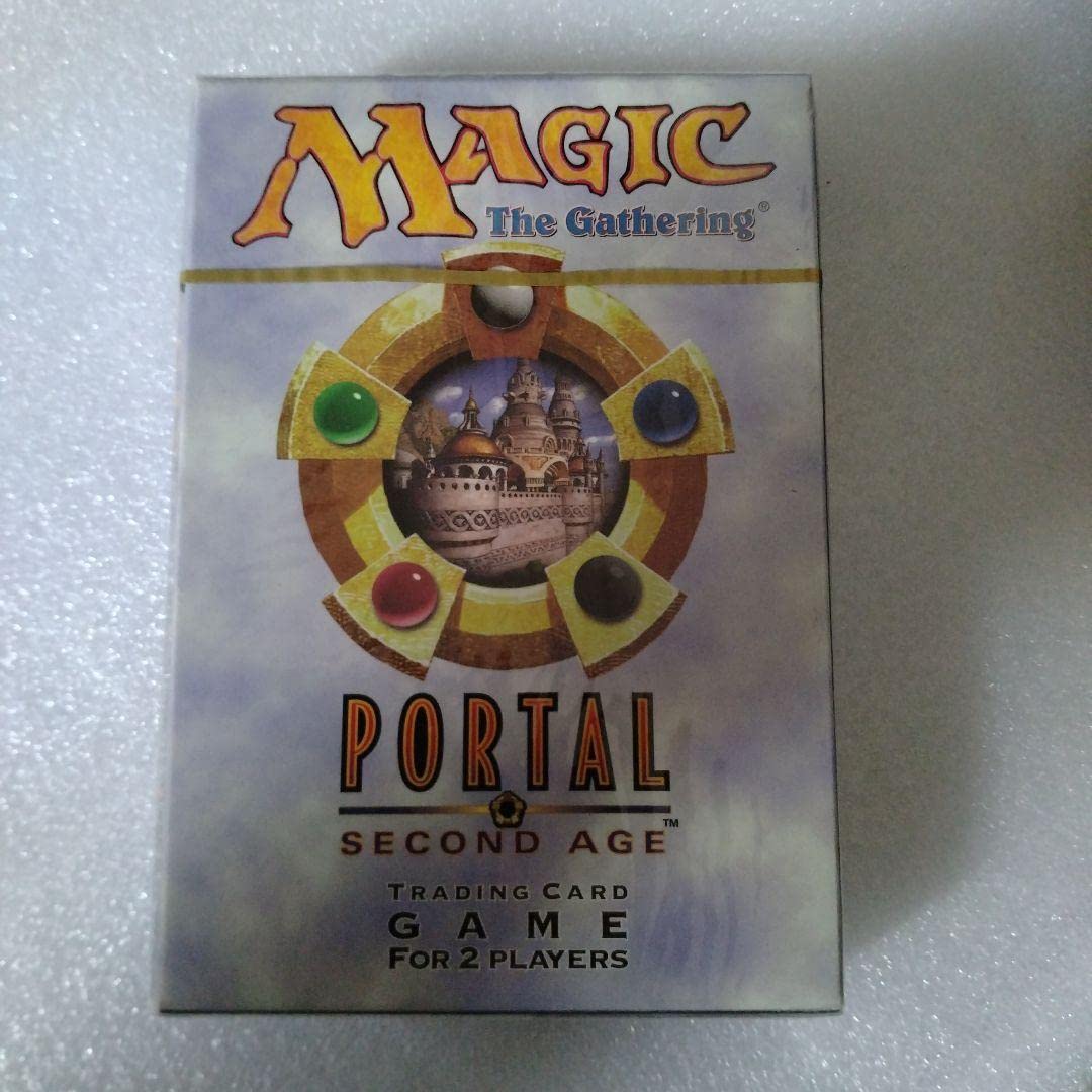 マジック：ザ・ギャザリング MTG PORTAL SECOND AGE GAME FOR 2 PLAYERS Portal Second Age 2 Player Starter x1 Factory Sealed Deck