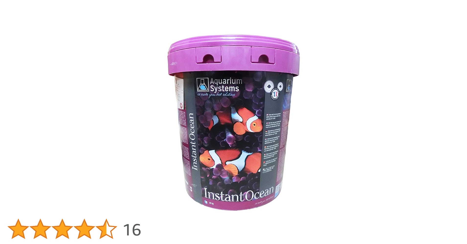 人工海水 インスタント オーシャン プレミアム 800L用 Amazon.co.jp: ナプコ インスタントオーシャン プレミアム 28kg