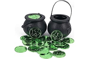 FUTUREPLUSX Festive St. Patrick's Day Candy Kettles