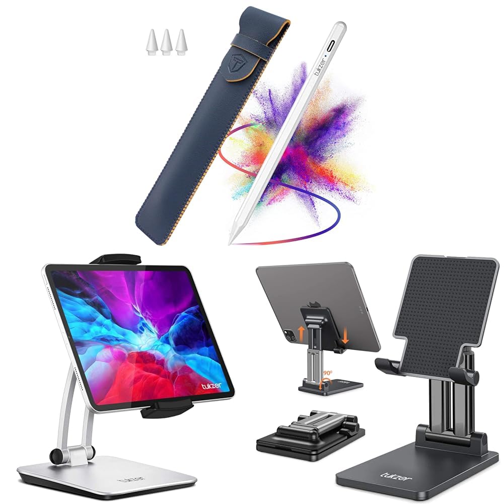 Tukzer Active 2nd Gen Stylus Pen iPad Pencil | Palm Rejection, Tilt Sensor, High Precision| for only-image-48