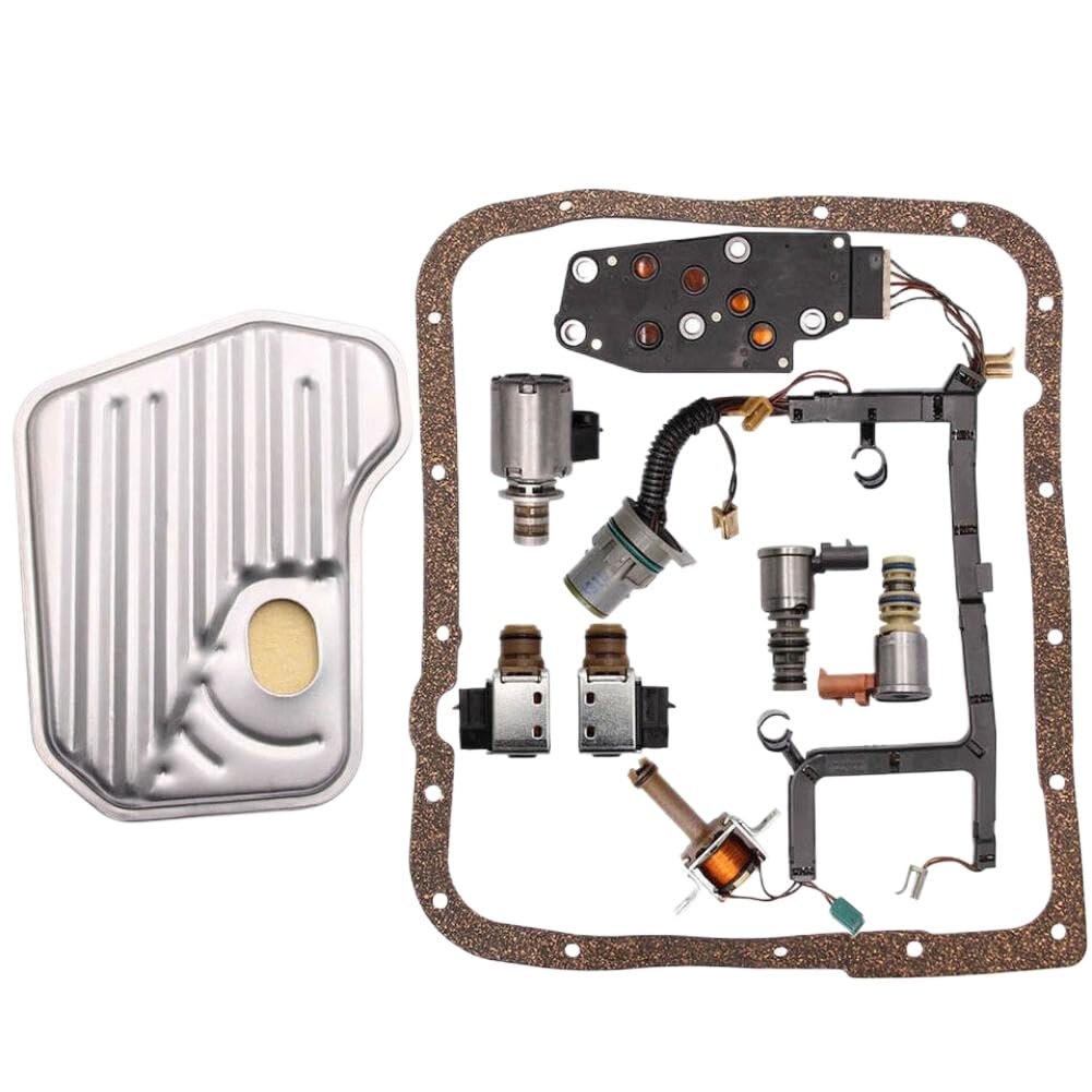 Kit de solenoide de transmisión con arnés compatible con GM 4L60E 4L65E 1993-2005 Camaro Cavalier Blazer Envoy