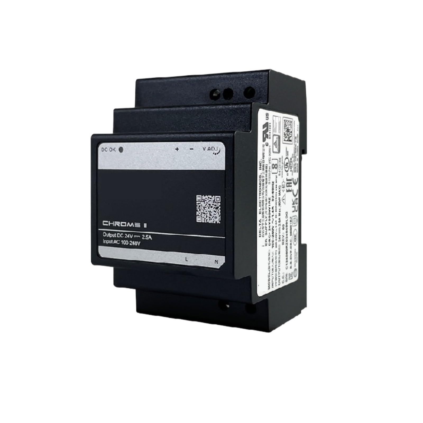 SJJBVPYX DRC-24V060W1RZ Rail Switching Power Supply 24V 2.5A 60W