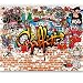 murimage Papel Pintado Grafiti 366 x 254 cm Incluyendo Pegamento Hip Hop...