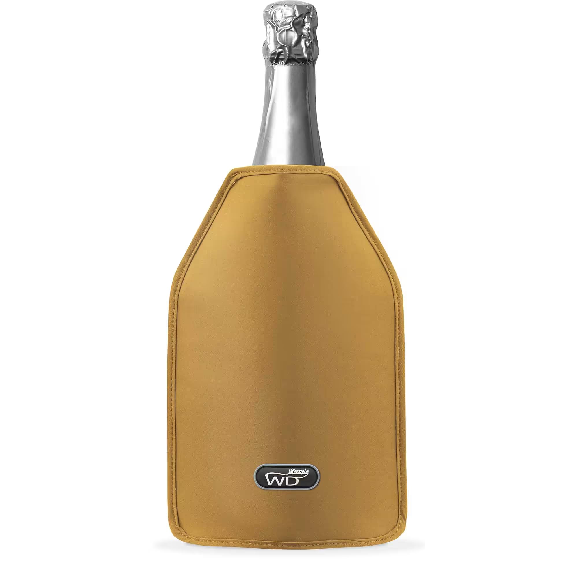 WD Lifestyle Glacette Morbida, Gel, Oro, 15x2x22 cm