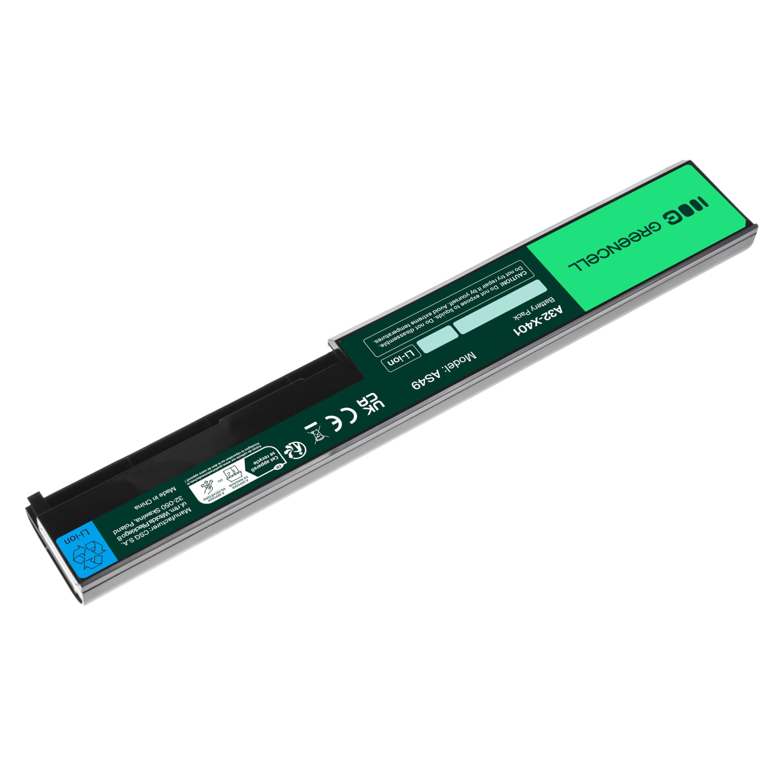 Green Cell Batterie ASUS A32-X401 pour ASUS X501 X501A X501A1 X501U X401 X401A X401A1 X401U X301 X301A X301A1 X301U F301 F301A F301U F401 F401A F401U F501 F501A F501A1 F501U S401
