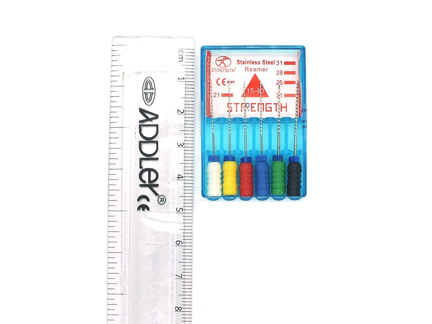 ADDLER DENTAL REAMER ROOT CANAL FILE 25MM SIZE : 15-40 (PACK OF 6) (B0BBM666VZ) Amazon Price History, Amazon Price Tracker