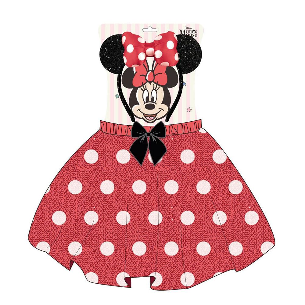 Cerda Beauty Set Accessories Fantasia Minnie.Includes skirt and headband. 12.5 X 19.0 X 0.1 Cm