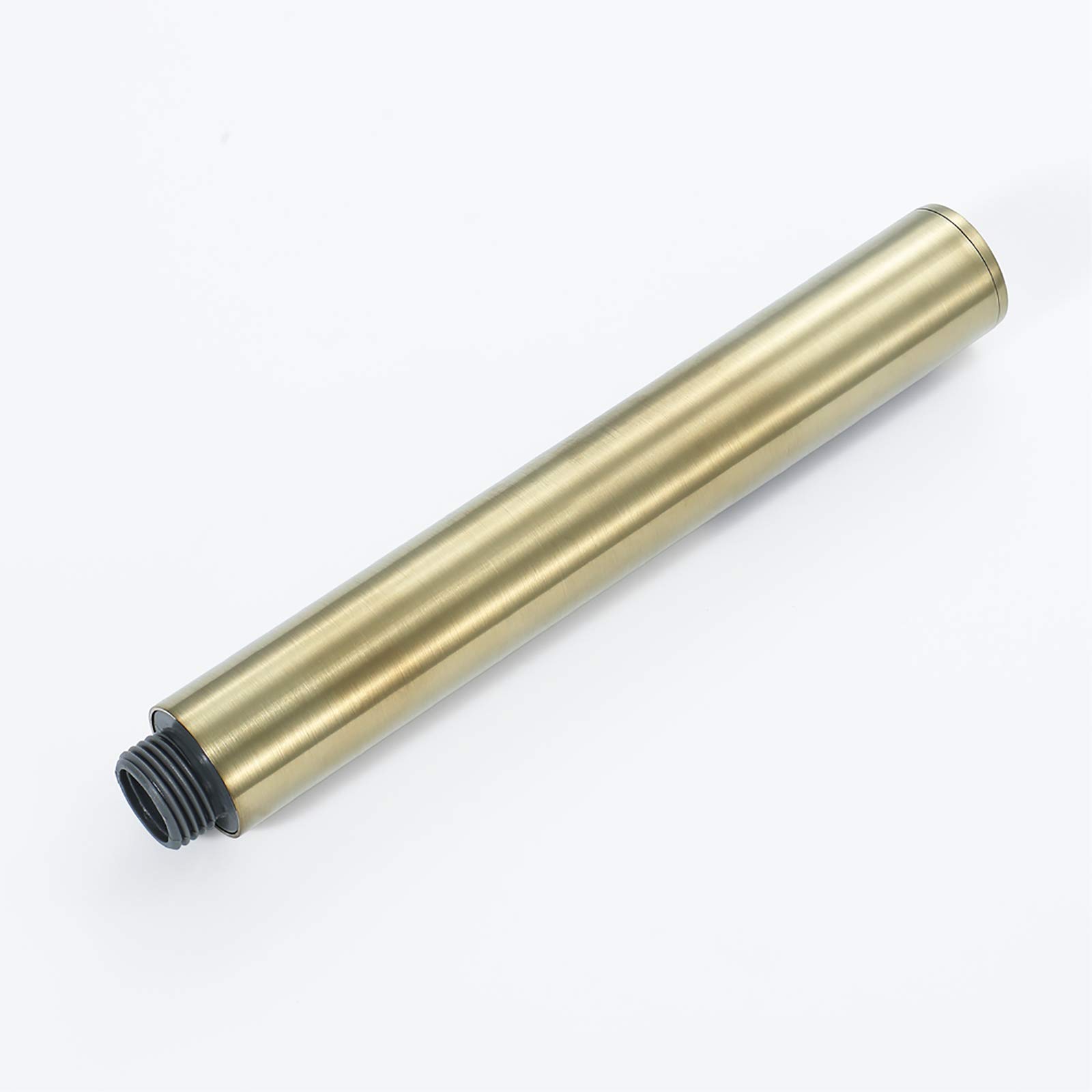 Oro Cepillado Alcachofa de Ducha Alta Presión Cabezal de Ducha, Universal Latón Ducha de Mano con 1.5M de Acero Inoxidable Tubo Flexible y Latón Soporte
