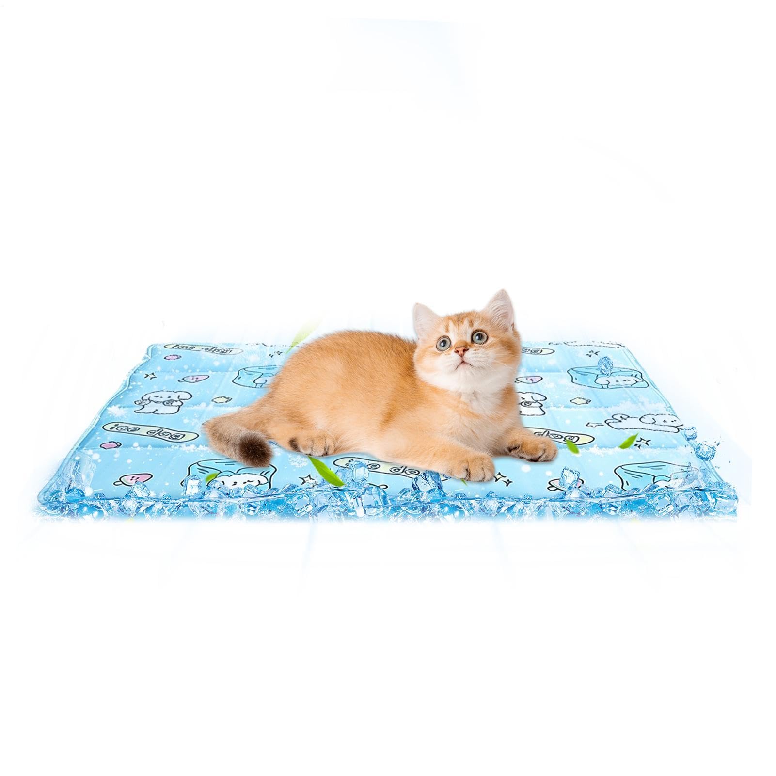 Tapis frais pour chiens grand confort matelas réutilisable voiture parc