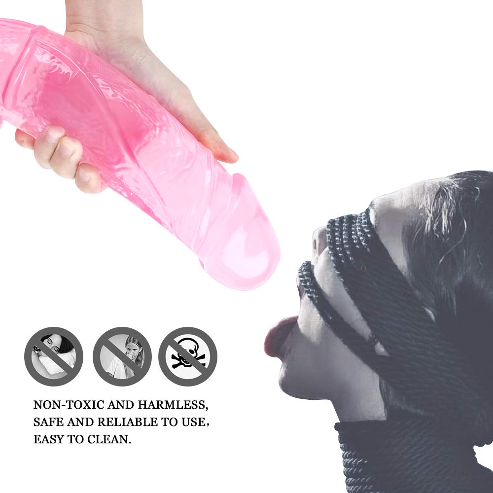 XXL Dildo, 6.5Cm Durchmesser Mega Dildo Mit Starke Saugnapf, 28Cm Perfekter  Analdildo,Realistischer Dong Anal Plug Penis Nachbildung Fr Frauen Paare  Mnner Extrem(mit Geschenk Bondage Strap),Rosa : Amazon.de: Drogerie &  Krperpflege