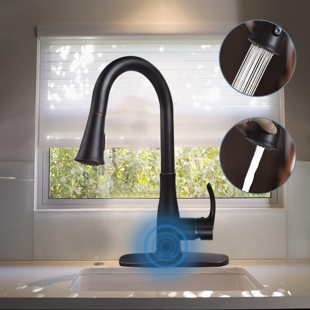 Touchless Kitchen FaucetsMotion Sensor Automatic Kitchen Sink Faucet