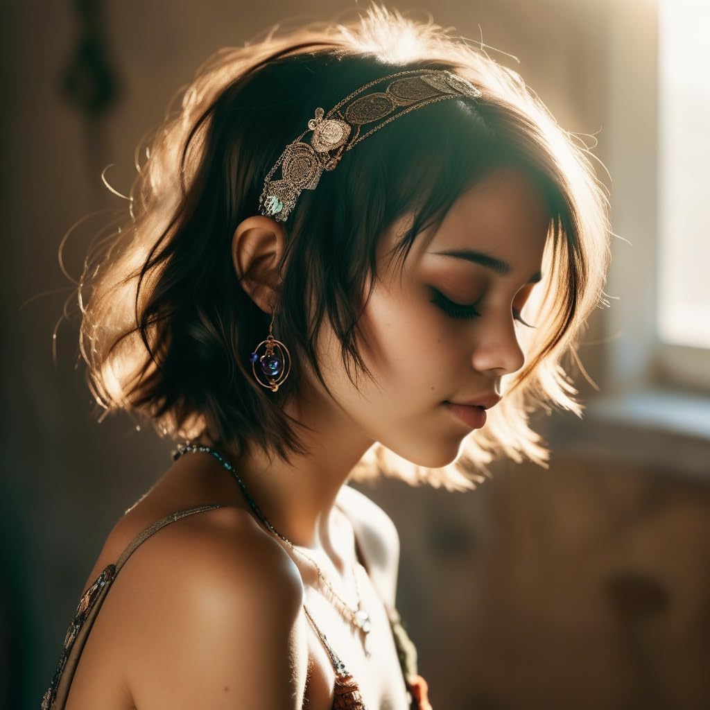 WEWDBY Handmade Cosmic Planet Art Earrings - Iridescent Hand-Mixed Resin Planet Design, 3D Metal Ring Surrounding, Lightweight & Hypoallergenic, Creative Jewelry for Women, Unique Gift for Sci-Fi & Art Enthusiasts - Image 3