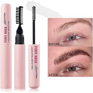 Eyebrow Gel Brow Styling Gel Double-headed Brow Comb Eyebrow, Waterproof and Antiperspirant Eyebrow Gel Eyebrow Shape can be Defined Naturally
