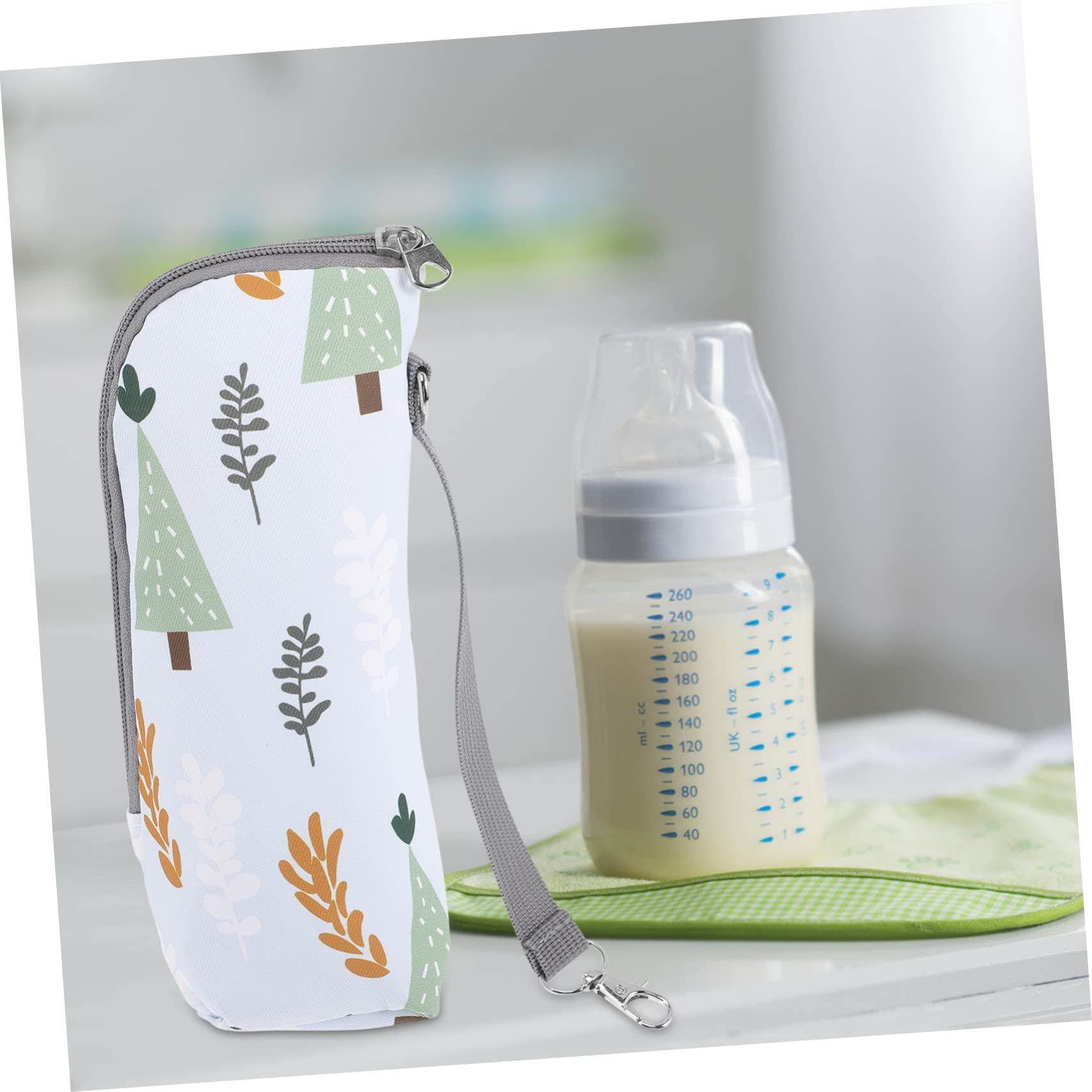 5piezas Bolsa Térmica para Biberones Portable para Lactancia y Almacenamiento De Bebidas Protección Térmica hasta Horas Accesorio Práctico para Mamás Viajes y Paseos